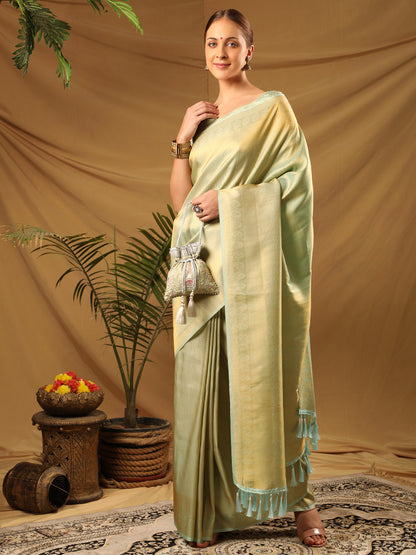 Elegant Beautiful KuberPattu Silk Saree