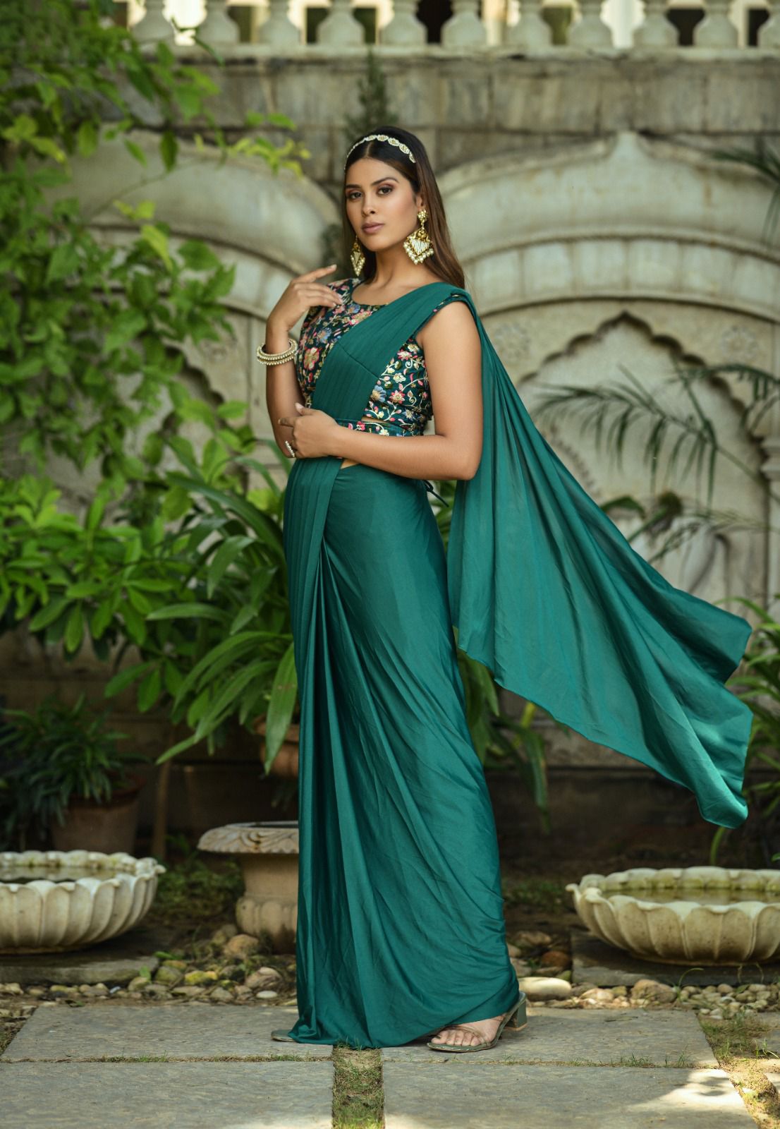 Designer Party Wear Saree For Girls Discounts Prices | www.gruponuvo.io