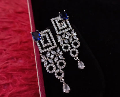 Beautiful Dangler CZ Earrings