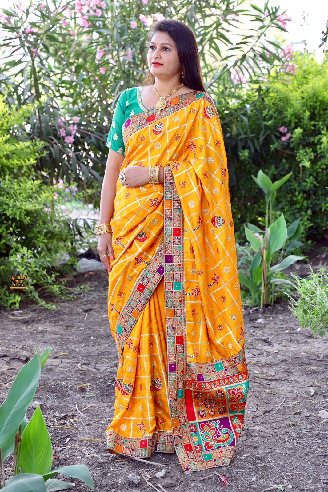 Soft Dola Silk Saree With Embroidery and Jacquard Border Work