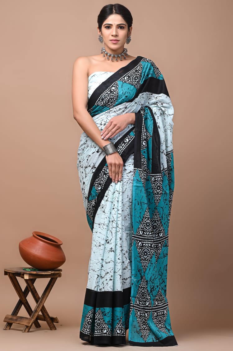 Soft MulMul Cotton Saree