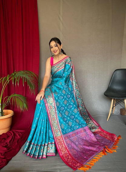 Soft Patola Silk Saree