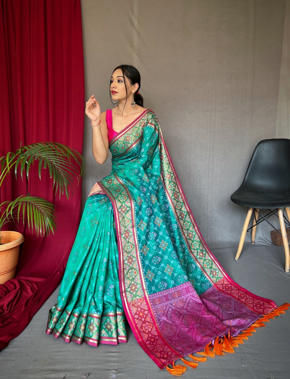 Soft Patola Silk Saree