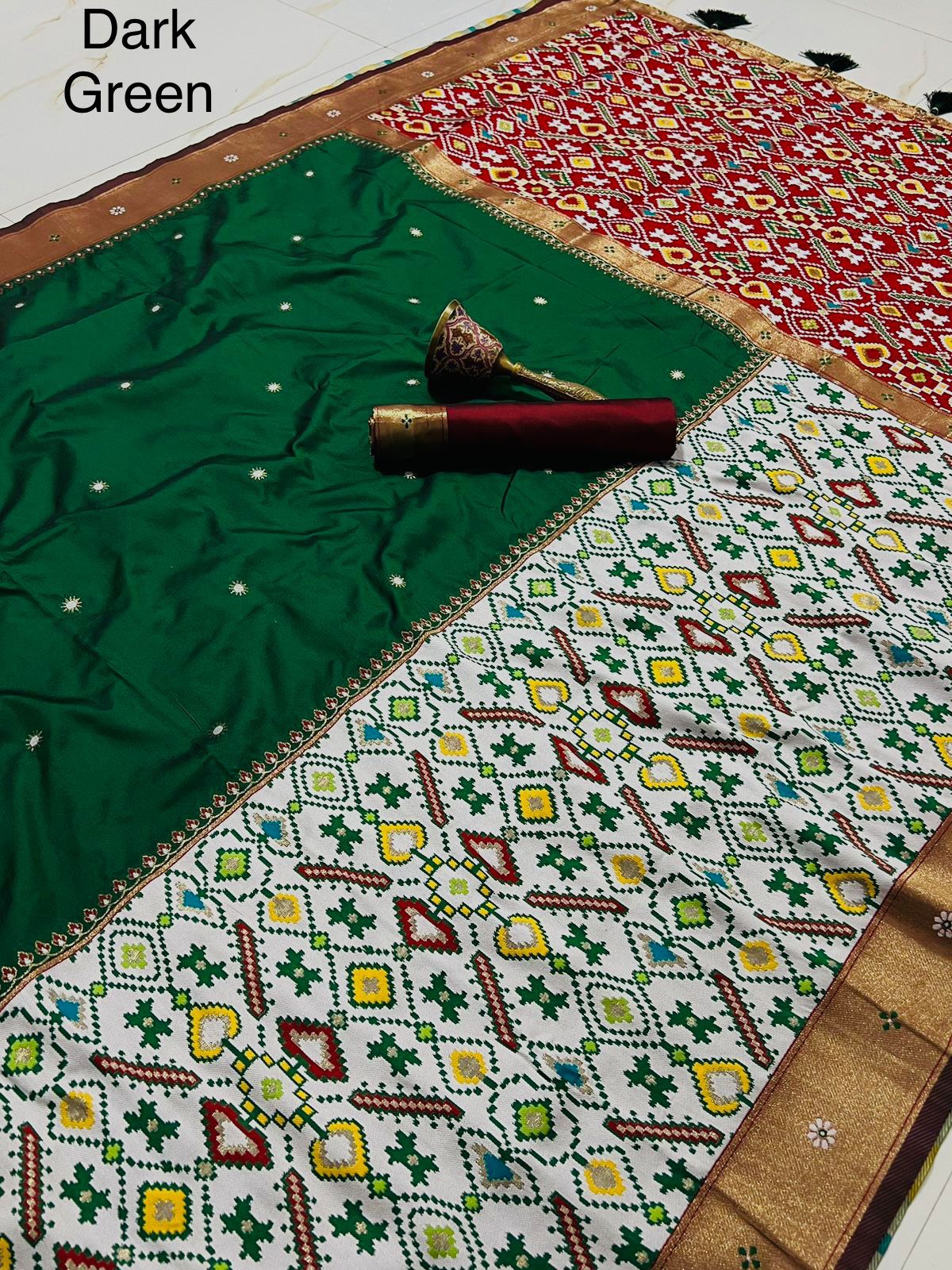 Soft Banaras Silk Saree With Minakari Zari Work