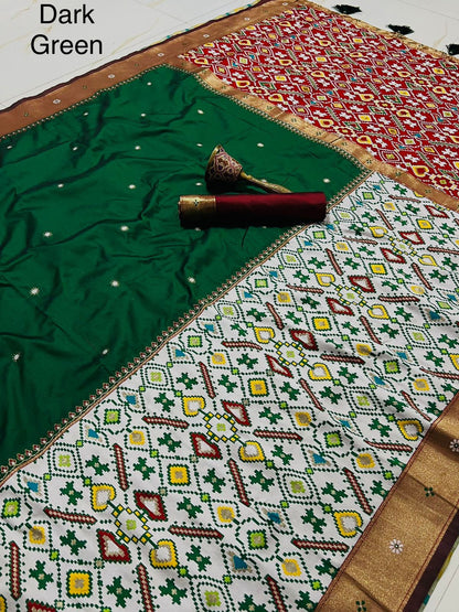 Soft Banaras Silk Saree With Minakari Zari Work