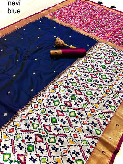 Soft Banaras Silk Saree With Minakari Zari Work