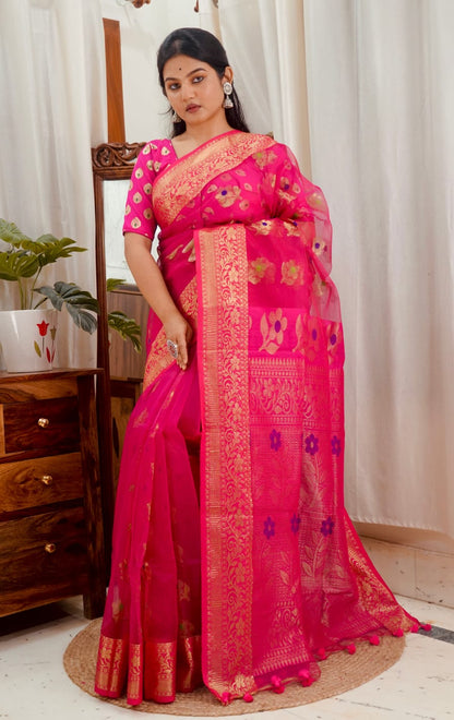 Reshom Banarasi Silk Saree