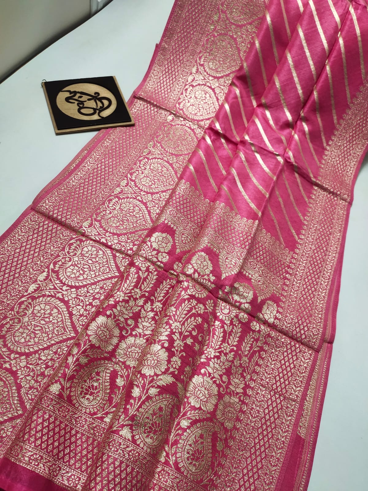 Soft Warm Silk Georgette Saree With Sequence Work