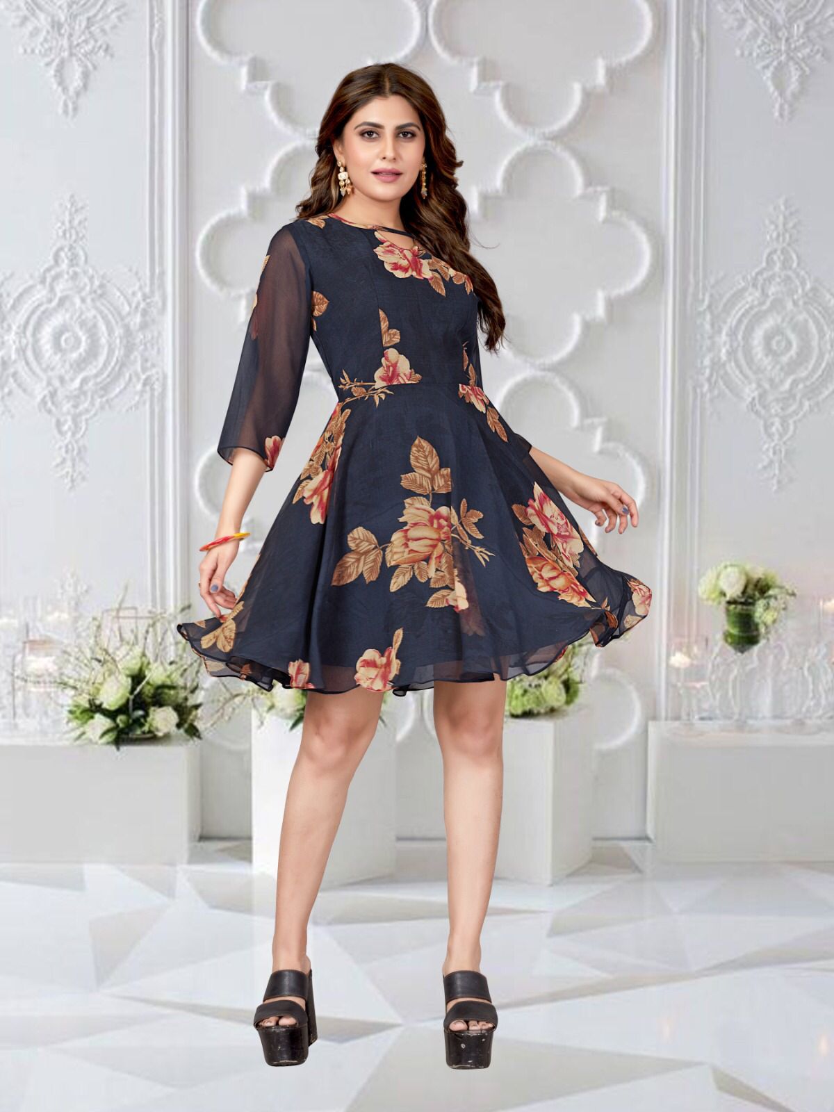 The Daphne Dress - Western Paisley - Smith and Quinn