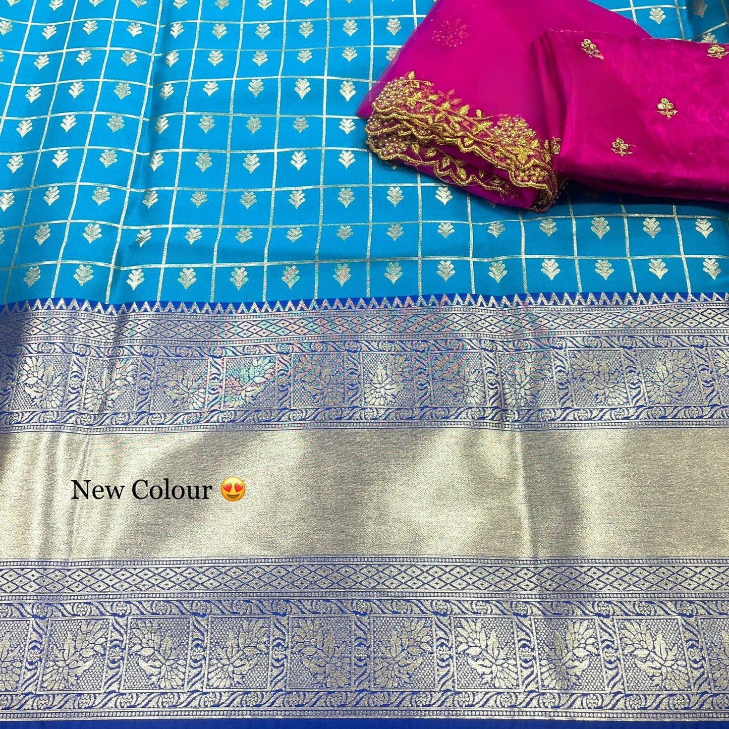 Kanjiveram Silk Zari Unstitched Lehanga With Blouse Along With Cutwork Duppta