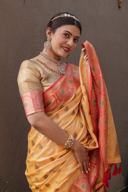 Soft Banarasi Katan Silk Saree